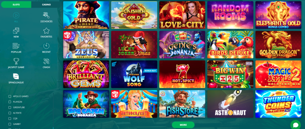 22bet casino