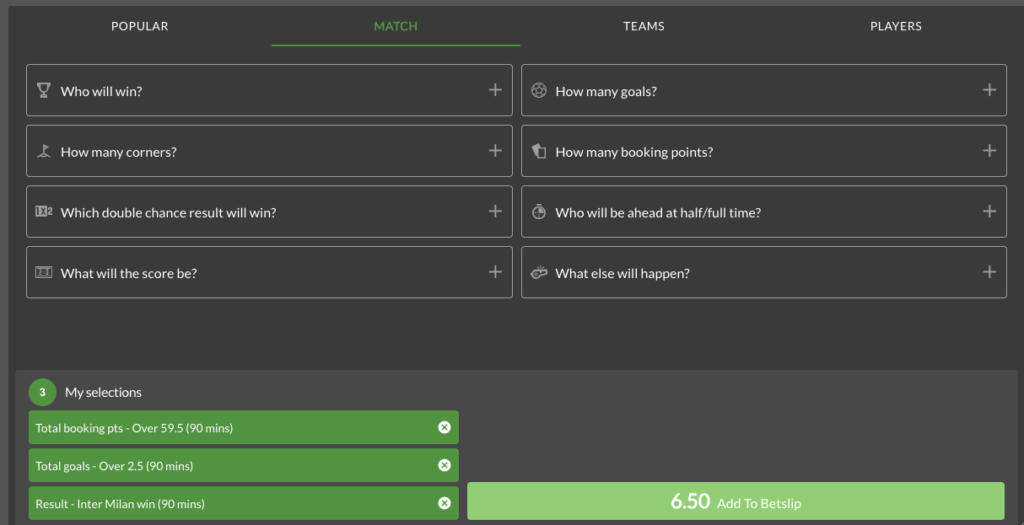 betbuilder