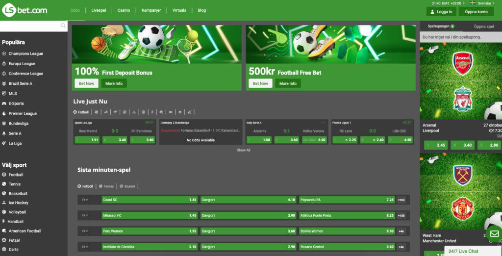 lsbet bonus sverige