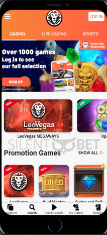 leovegas app