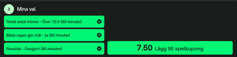 betbuilder välj odds
