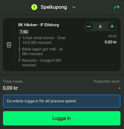 betuilder lägg spel